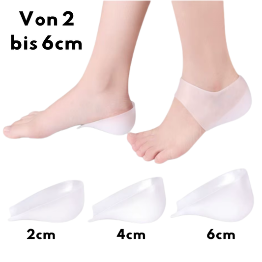 Silikon-Einlegesohle zur Erhöhung der Körpergröße.